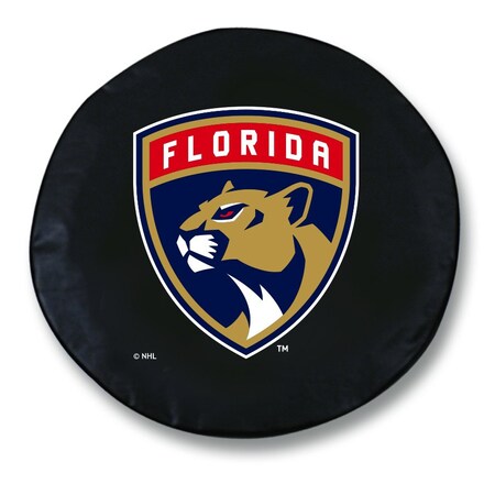 25 1/2 X 8 Florida Panthers Tire Cover